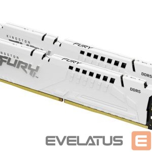 Оперативная память DDR4 Kingston  KF560C30BWEK2-32 32GB 6000MT/s DDR5 CL30 DIMM (Kit of 2) FURY Beast White EXPO | 