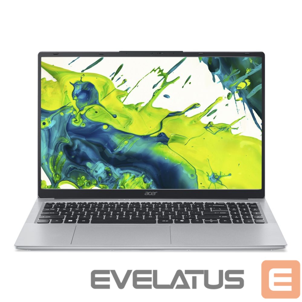 Портативный компьютер Acer Aspire Lite 15 AL15-54P-55WH | Light silver | 15.6 " | Core Ultra 5 | 115U | 16 GB | Intel UHD Graphics | Windows 11 Home | Keyboard language US international | Warranty 24 month(s)