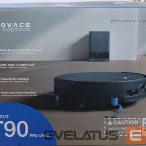 Пылесос Ecovacs  SALE OUT.  DEEBOT T90 PRO OMNI BLACK Vacuum cleaner, Robot, Wet&Dry, 30800Pa,  TruEdge 3.0, AIVI 3D 3.0, 4000 mAh, Black + Auto-empty |  Robotic Vacuum Cleaner | DEEBOT T90 PRO OMNI | Wet&Dry | Operating time (max) 350 min | Li-Ion | 4000 mAh | Dust capacity 0.25 L | 30000 Pa | Black | SCRATCHED ITEM PART, DEMO 