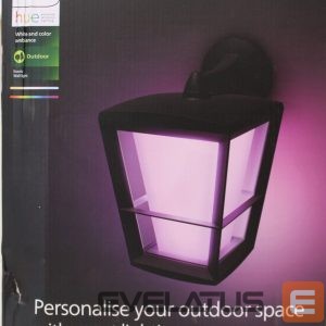 Настольная лампа Philips Hue  SALE OUT. |  WCA Econic Outdoor Wall Lantern | 15 W | 2000-6500 Hue White Colour Ambiance | DAMAGED PACKAGING | 24 month(s) 