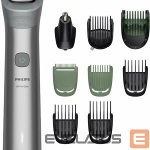 Триммер для волос Philips  All-in-One Hair trimmer | MG5931/15 Series 5000 | Cordless | Number of length steps 13 | Step precise 0.5 mm | Light gray 