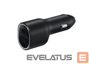 Авто зарядка Samsung  Dual USB 40W Car Charger Black