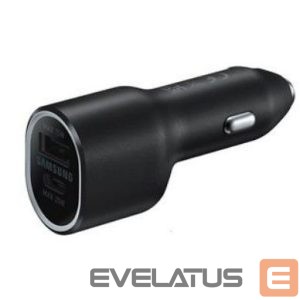 Авто зарядка Samsung  Dual USB 40W Car Charger Black