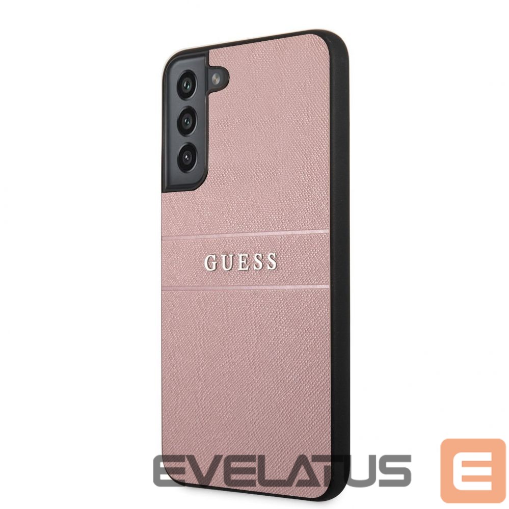 Чехол на заднюю панель Guess Samsung Samsung S22 Plus PU Leather Saffiano Case Pink