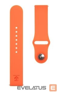 Ремешок Tactical  22mm Silicone Watch Strap and Watch Band Orange