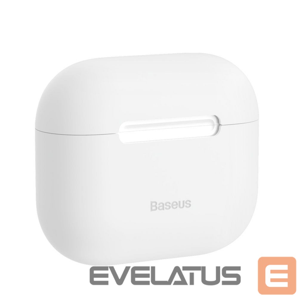 Чехол для наушников Baseus Apple Airpods 3 Super Thin Silicone Case White
