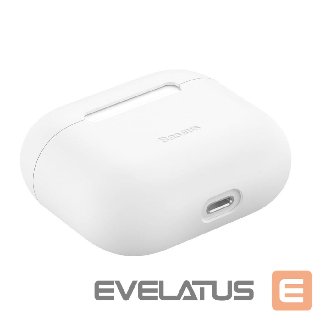 Чехол для наушников Baseus Apple Airpods 3 Super Thin Silicone Case White