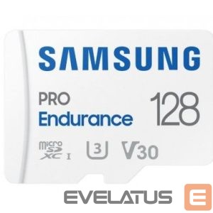 Карты памяти Samsung  Pro Endurance MicroSD 128GB White