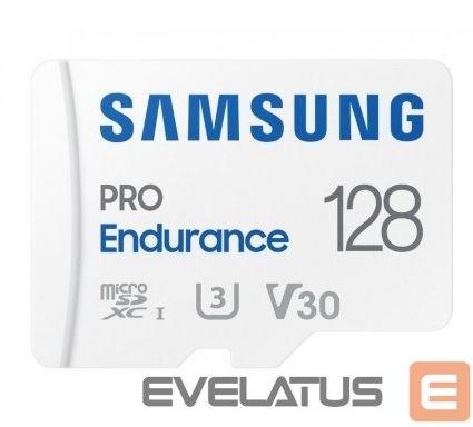 Карты памяти Samsung Pro Endurance MicroSD 128GB White