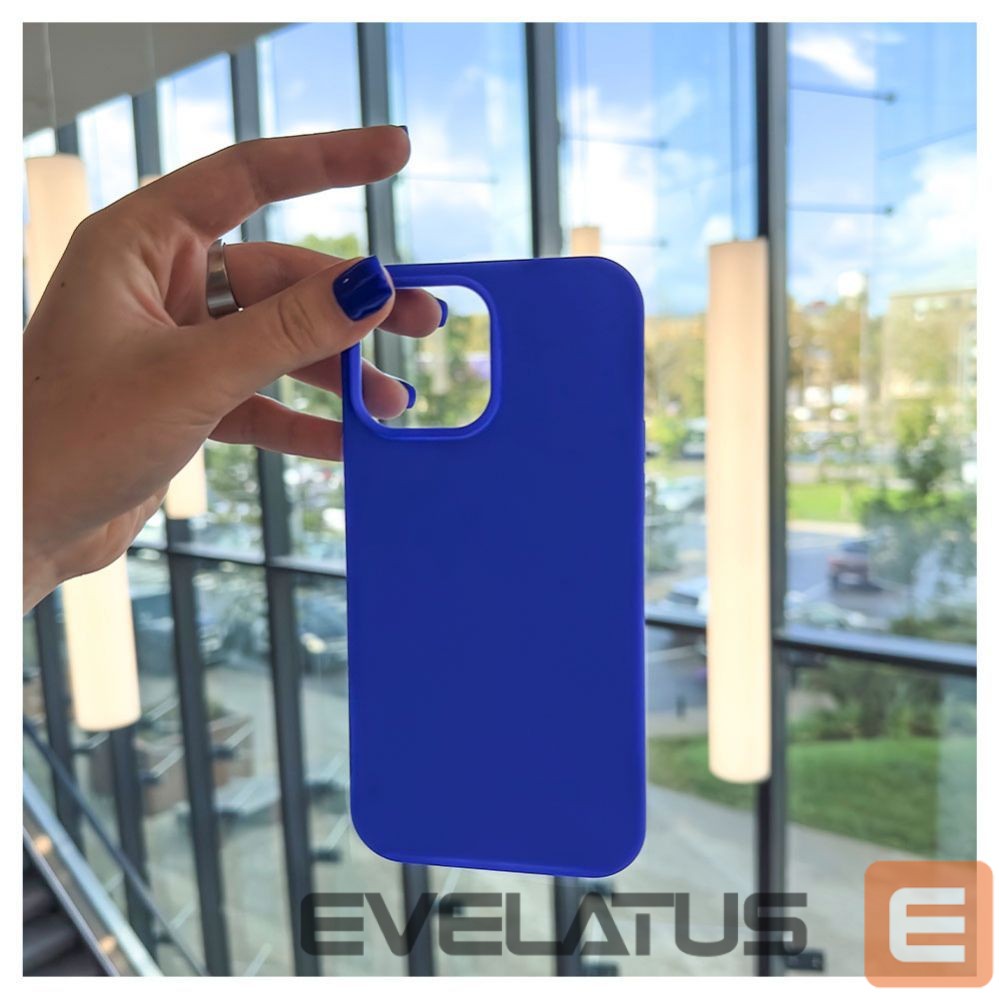 Чехол на заднюю панель Evelatus Apple Evelatus iPhone 13 Pro Max Premium Soft Touch Silicone Case Dark Blue