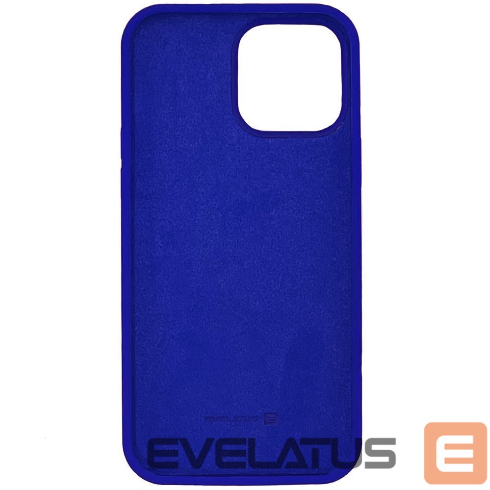 Чехол на заднюю панель Evelatus Apple Evelatus iPhone 13 Pro Max Premium Soft Touch Silicone Case Dark Blue