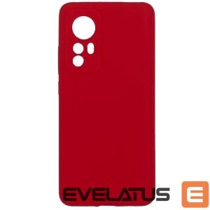 Чехол на заднюю панель Evelatus Xiaomi 12/12x Premium Soft Touch Silicone Case Red