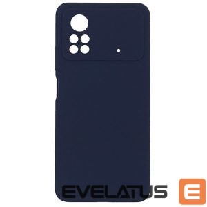 Чехол на заднюю панель Evelatus Xiaomi Poco X4 Pro 5G Premium Soft Touch Silicone Case Blue