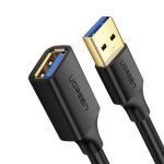Переходник Ugreen  Cable cord extension adapter USB 3.0 (female) - USB 3.0 (male) 2 m Black