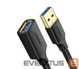 Переходник Ugreen  Cable cord extension adapter USB 3.0 (female) - USB 3.0 (male) 2 m Black