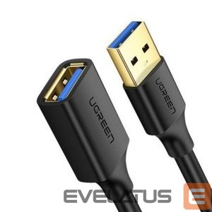 Переходник Ugreen  Cable cord extension adapter USB 3.0 (female) - USB 3.0 (male) 2 m Black