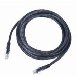 Коммутатор Gembird  PATCH CABLE CAT5E UTP 1M/BLACK PP12-1M/BK 