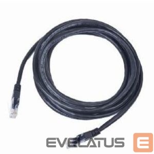 Коммутатор Gembird  PATCH CABLE CAT5E UTP 1M/BLACK PP12-1M/BK 