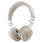Беспроводные наушники Guess  Bluetooth ENC GUBH70PGTSPSE Grained Classic Round Shape Beige
