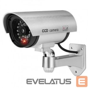 Видеокамера iWear  IR1 CCTV IR Outdoor Home Security Duymmy Fake Camera with flashing red light 2x AA battery Sil 