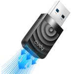 Роутер Cudy  Cudy WU1300S AirMax AC1300 Dual Band WiFi USB Adapter USB 3.0 High Speed High Gain Black 