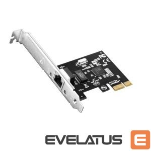 Коммутатор Cudy  PE10 NetPro Gigabit Ethernet PCIe Adapter Realtek Chipset Auto MDI MDIX Black 