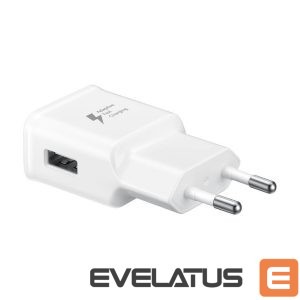 Адаптер Samsung  EP-TA200EWE Adaptive 15W Plug USB 3.1 Quick Charge 3.0 Fast Charger White (OEM) White