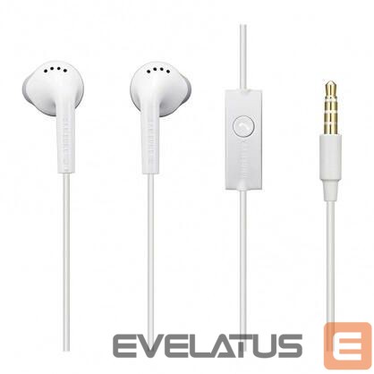 Проводные наушники Samsung EHS61ASFWE Universal Original Stereo 3.5mm Headset with Cable 1.2m Microphone White (OEM)