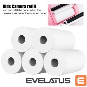 Другой товар CP  STP10 Self-Adhesive Thermo Paper sticker x10 Rolls 57mm x 25mm for Kids Print Camera 