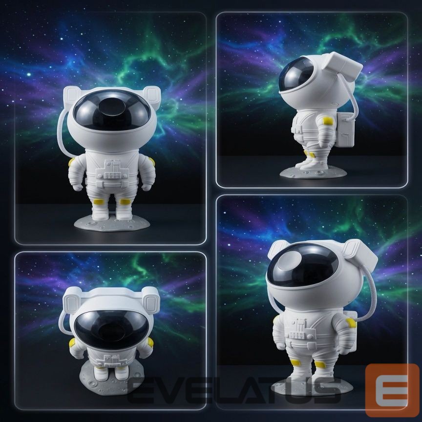 LED Прожектор iLike A1 Astronout 360 degree Rotate Head Star Sky & Nebula projector with Remote