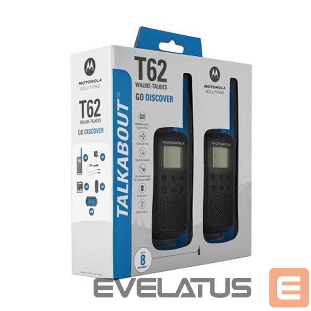Радио Motorola Motorola TALKABOUT T62 blau