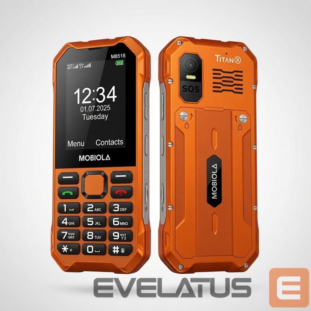 Смартфон Mobiola MB510 TitanX Orange