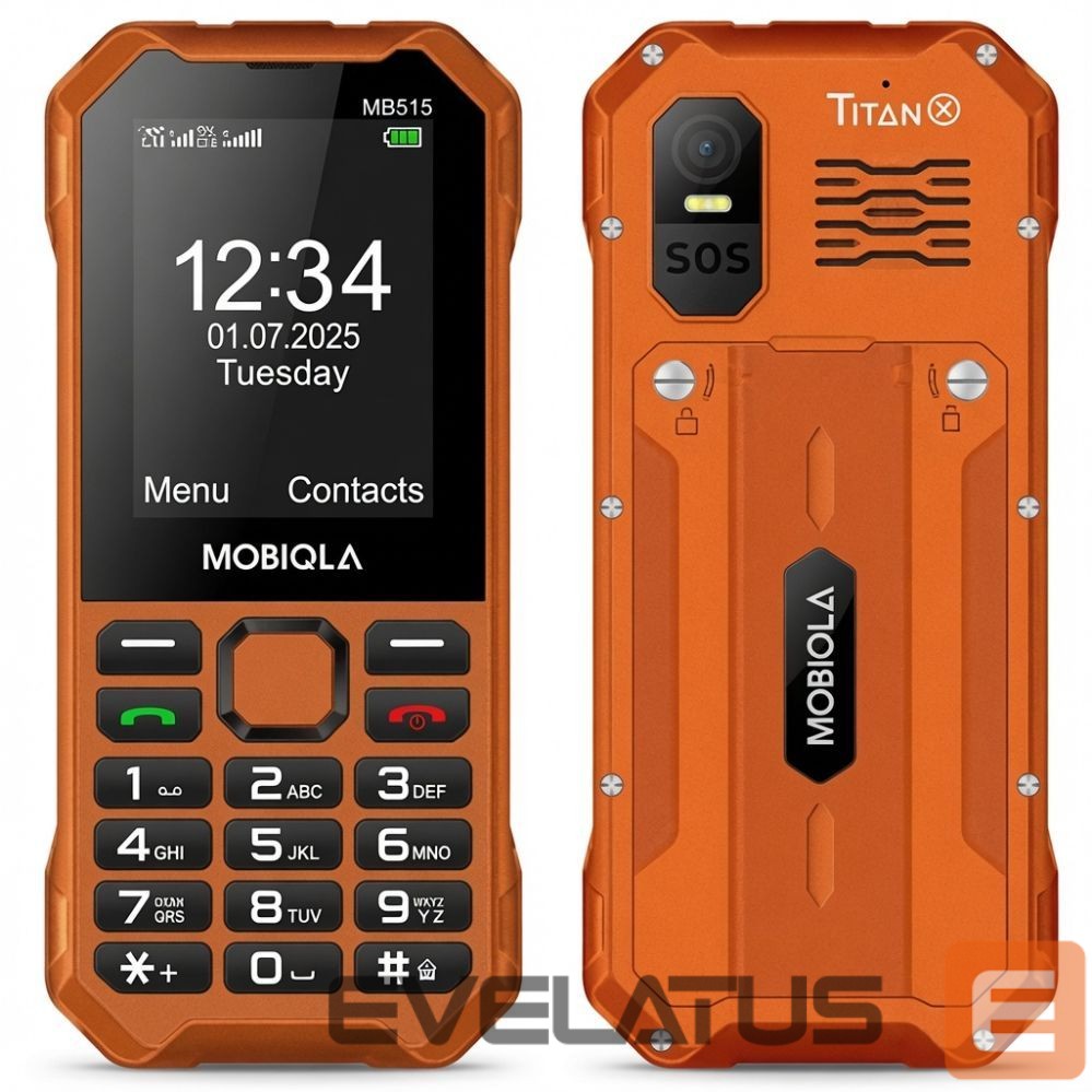 Смартфон Mobiola MB510 TitanX Orange
