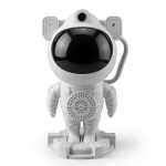 LED Прожектор iLike  Astronaut Smart LED Lamp with Bluetooth Speaker, RGB Night Light, Remote Control, 360° Rotating Head White