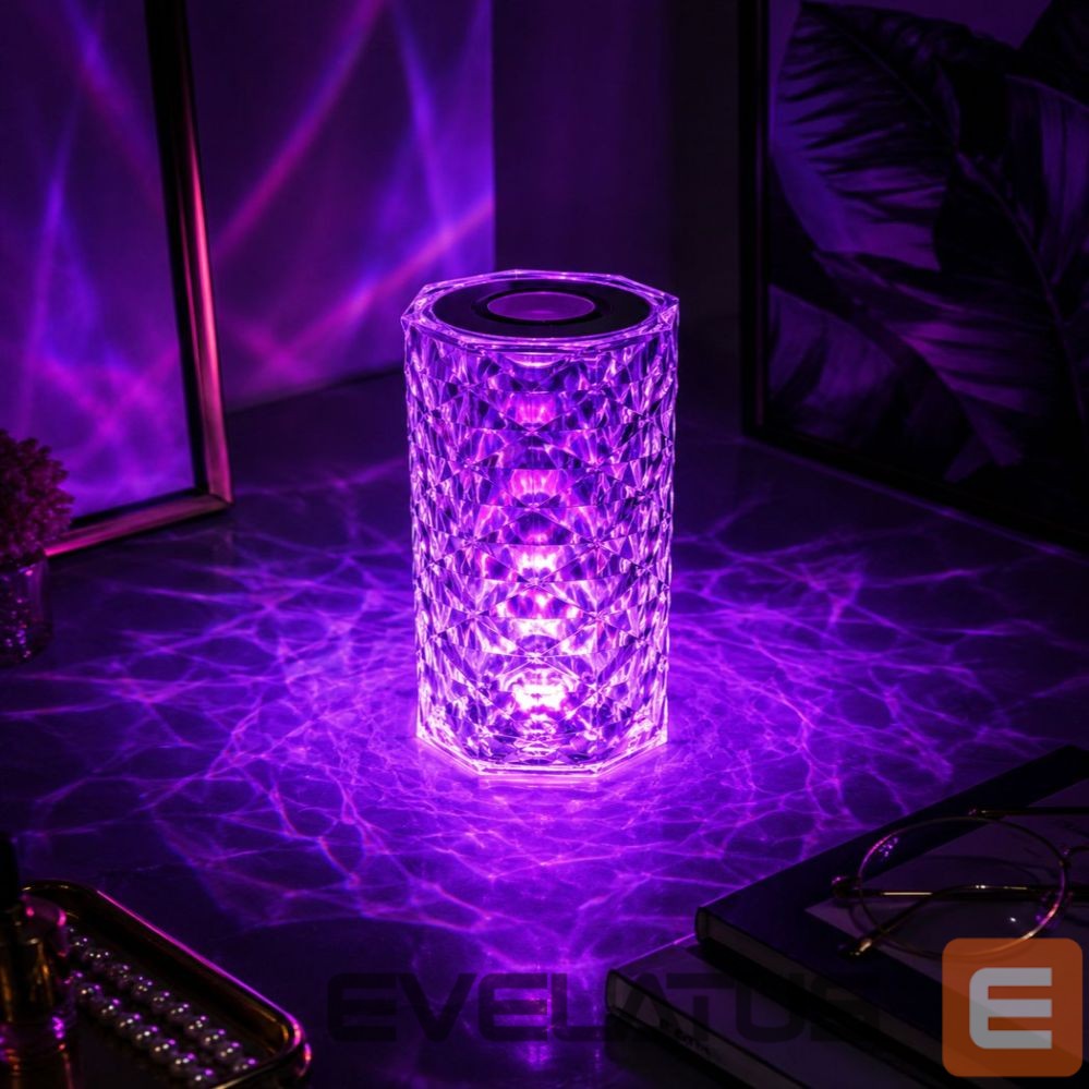 Настольная лампа iLike Crystal Touch RGB LED Lamp with Bluetooth Speaker, Ambient Night Light, Remote Control