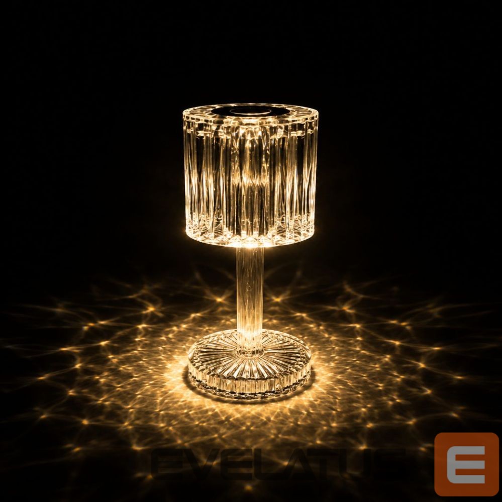Настольная лампа iLike Crystal Touch RGB LED Table Lamp with Bluetooth Speaker, Ambient Night Light & Remote Control