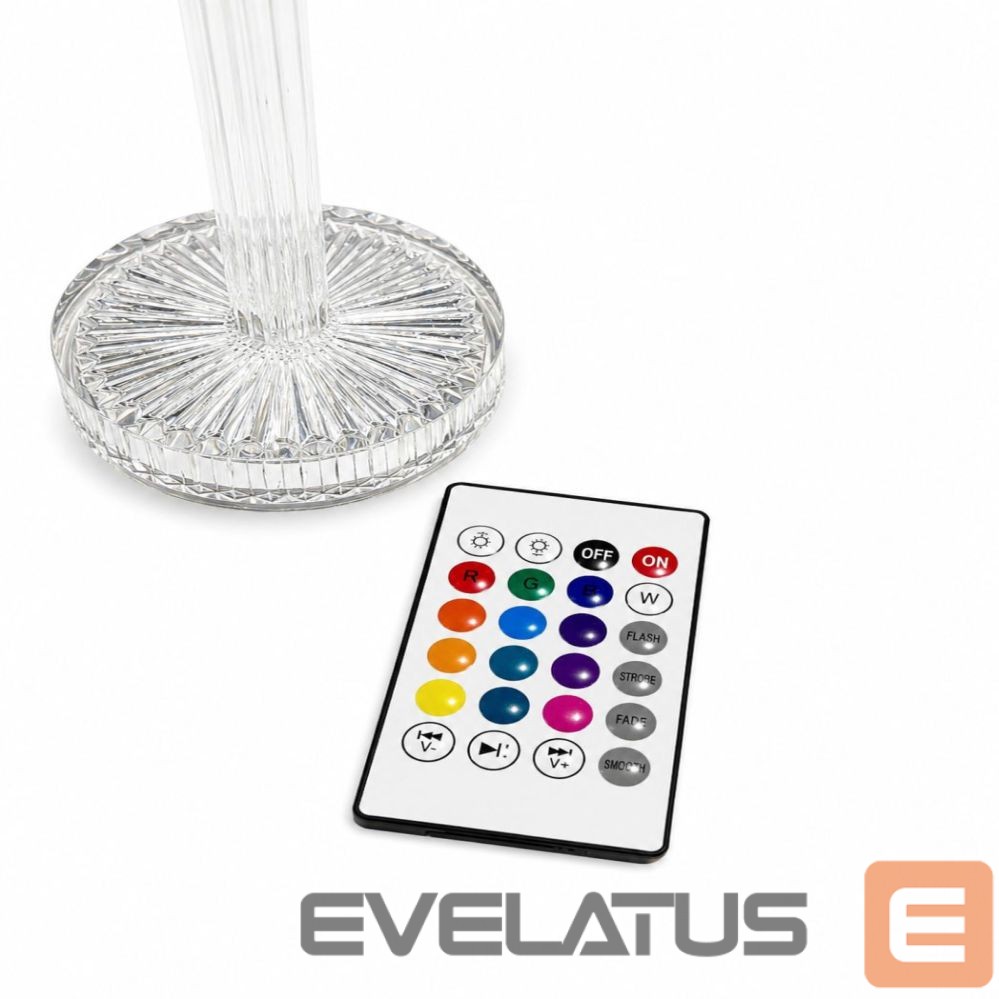 Настольная лампа iLike Crystal Touch RGB LED Table Lamp with Bluetooth Speaker, Ambient Night Light & Remote Control