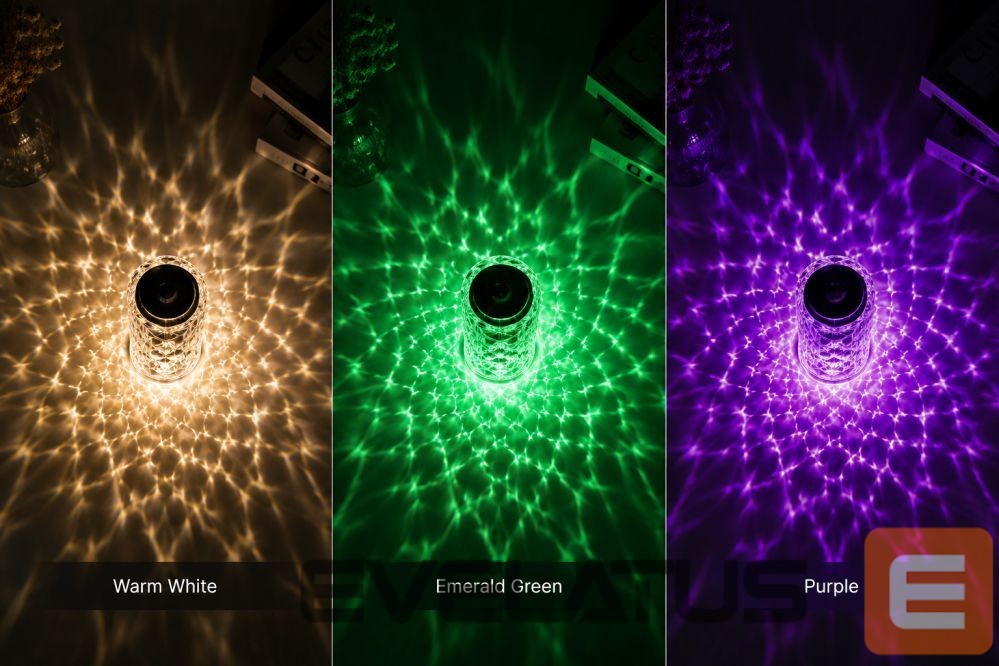 Настольная лампа iLike Crystal Bubble Touch RGB LED Table Lamp with Bluetooth Speaker