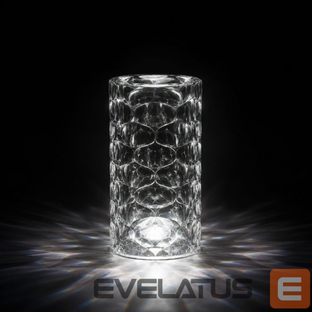 Настольная лампа iLike Crystal Bubble Touch RGB LED Table Lamp with Bluetooth Speaker