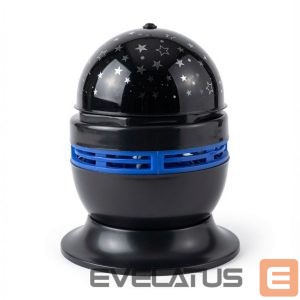 LED Прожектор iLike  RGB Crystal Ball Light, 180° Rotating Party Projector with Remote Black