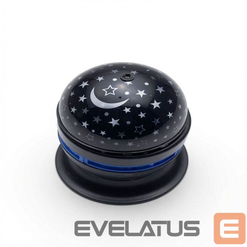 LED Прожектор iLike RGB Crystal Ball Light, 180° Rotating Party Projector with Remote Black