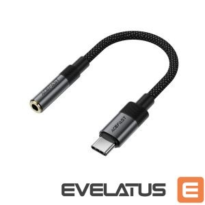 Адаптер Acefast  USB-C to 3.5mm Acefast J12 Audio Adapter Black