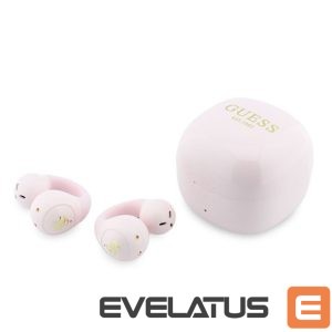 Беспроводные наушники Guess  Mini Classic Logo OWS Wireless Earphones Pink