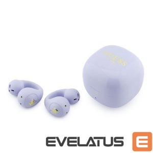 Беспроводные наушники Guess  Mini Classic Logo OWS Wireless Earphones Purple