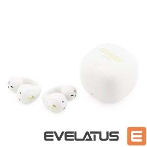 Беспроводные наушники Guess  Mini Classic Logo OWS Wireless Earphones White