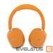 Беспроводные наушники Guess Rectangle Metal Script Logo ENC Wireless Headphone Orange