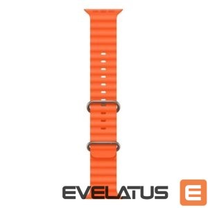 Ремешок iWear  S1 Grooved Soft Silicone 20mm strap for Apple Watch 49mm / 45mm / 44mm / 42mm Orange