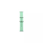 Ремешок iWear  S1 Grooved Soft Silicone 20mm strap for Apple Watch 49mm / 45mm / 44mm / 42mm Light Green