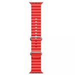 Ремешок iWear  S1 Grooved Soft Silicone 20mm strap for Apple Watch 49mm / 45mm / 44mm / 42mm Red