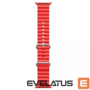 Ремешок iWear  S1 Grooved Soft Silicone 20mm strap for Apple Watch 49mm / 45mm / 44mm / 42mm Red